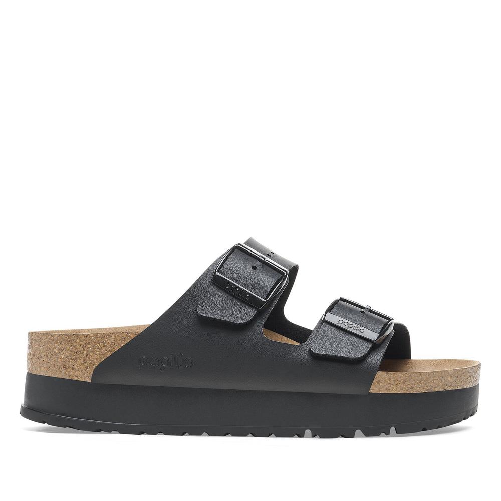 Žabky Birkenstock Arizona PAP Flex Platform 1027395  - černé