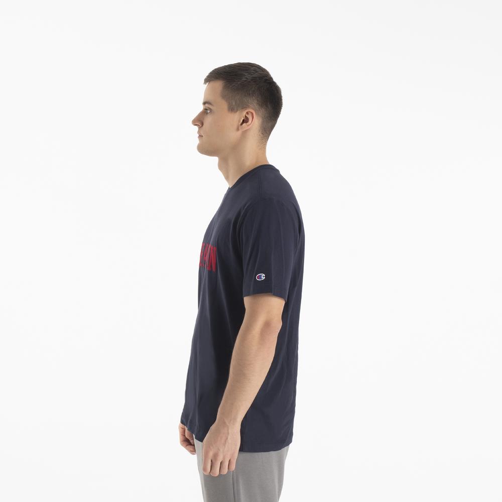 Tričko Champion Crewneck 220432-BS501 - tmavě modrě
