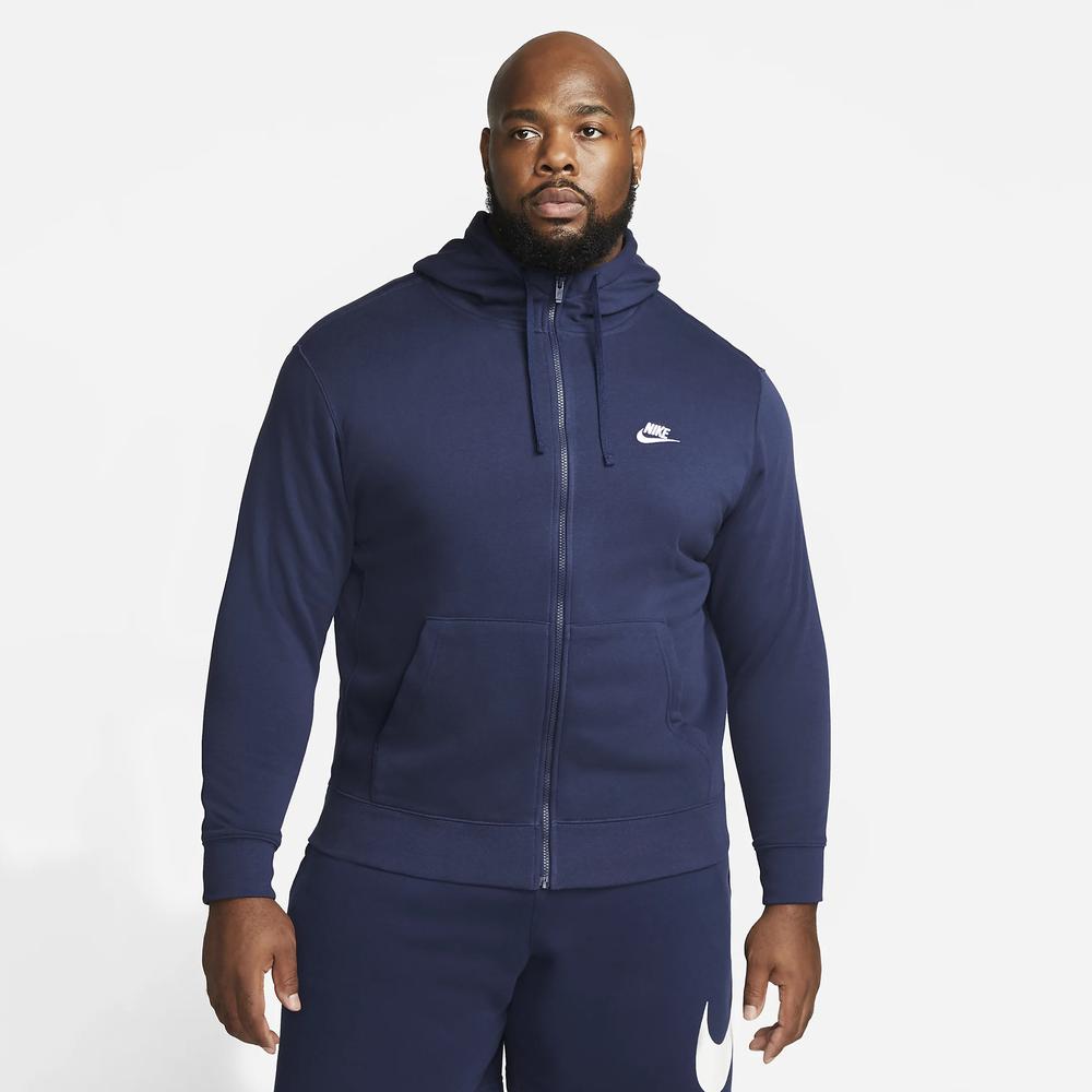 Mikina Nike NSW Club Fleece BV2645-410 - tmavě modrě