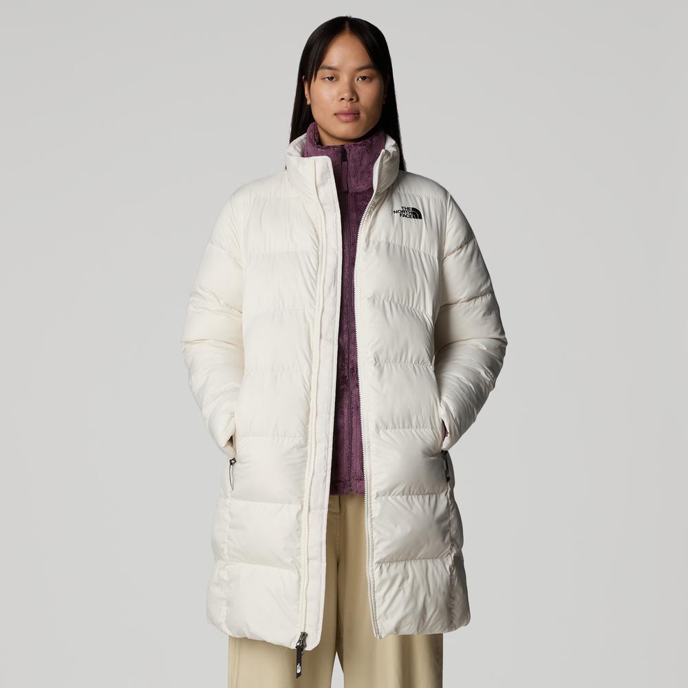 Bunda The North Face parka Saikuru 0A89JEQLI1 - bílé