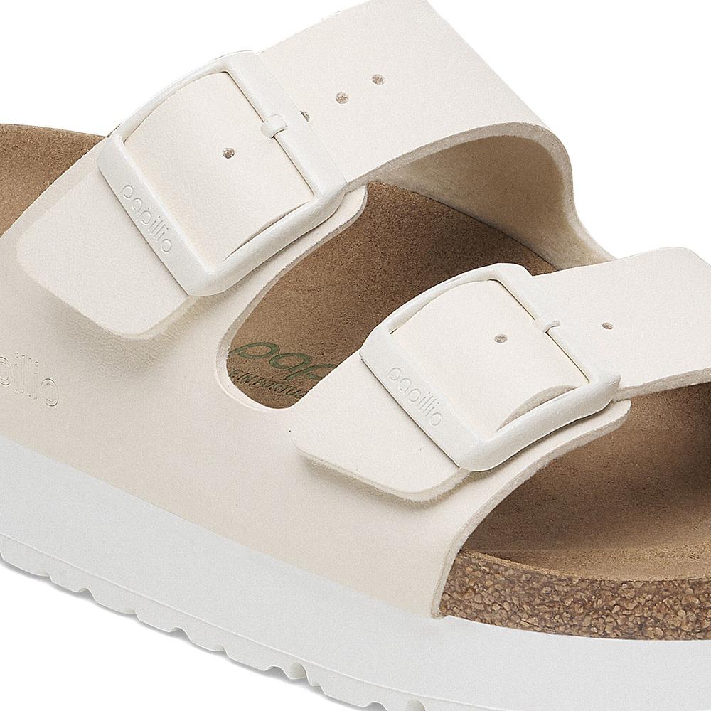 Dámské Žabky Birkenstock Arizona PAP Flex Platform 1029127 - béžové