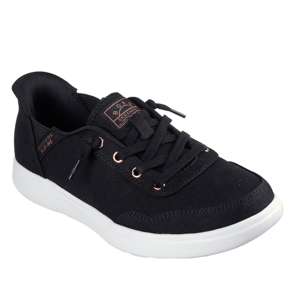 Boty Skechers Slip-ins Bobs Skip Cute B Cute Sweet 114815BLK - černé