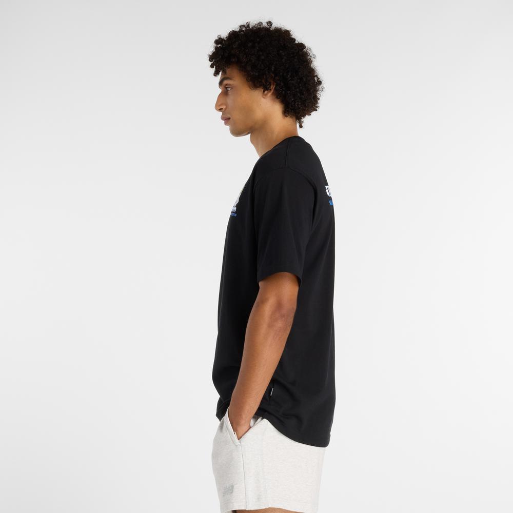 Pánské tričko New Balance MMT61I5BMBK - černé