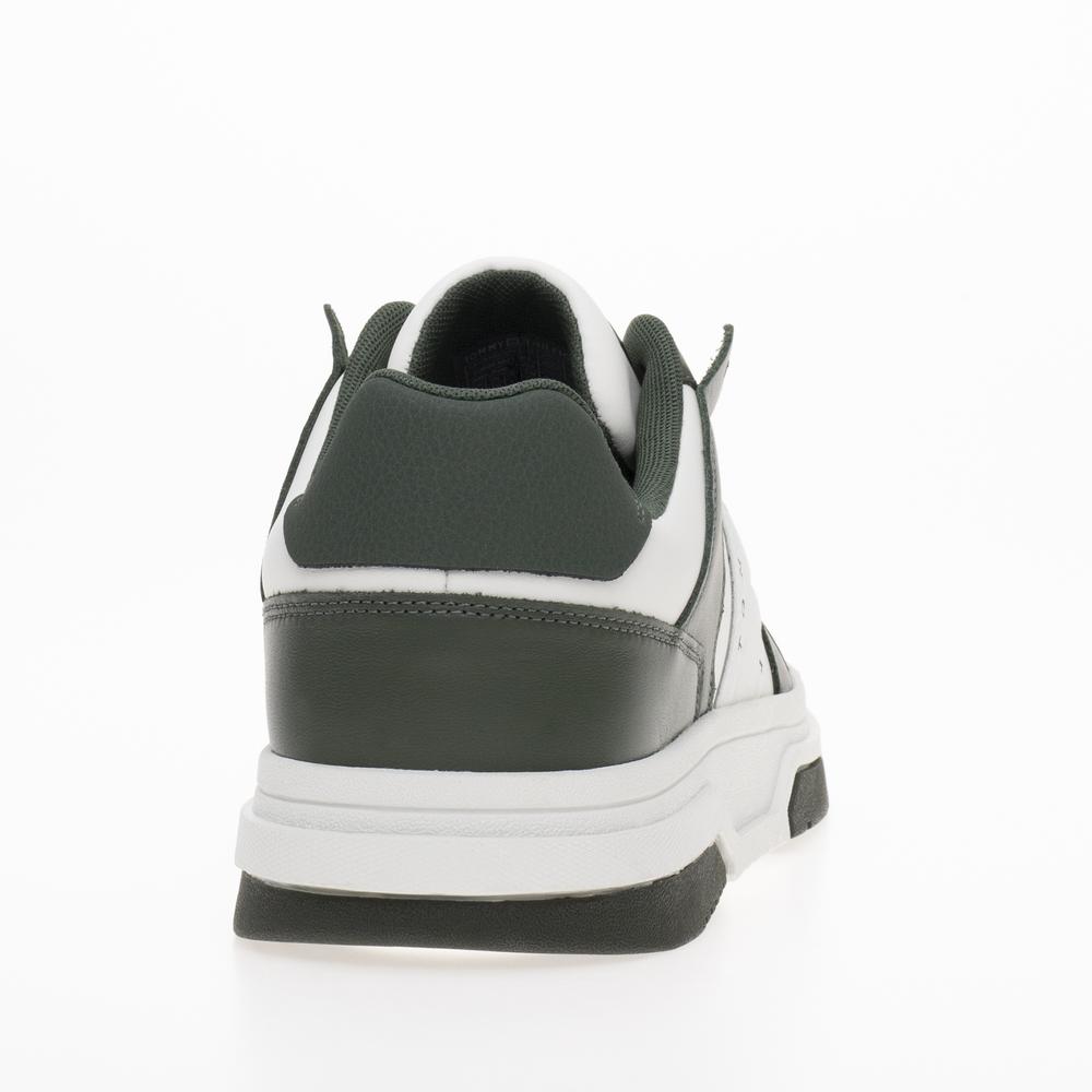 Boty Tommy Jeans TJM Leather Cupsole 2.0 EM0EM01283-0K4 - bílé