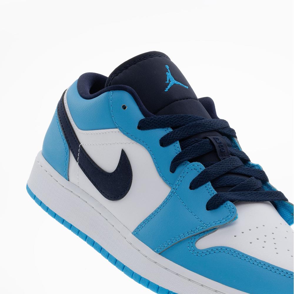 Dětské boty Air Jordan 1 Low 553560-144 - modré