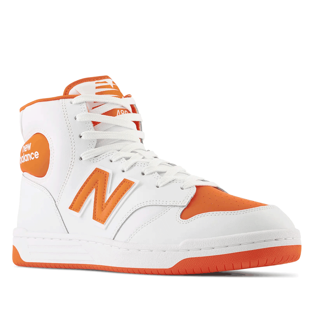 Boty unisex New Balance BB480SCA – bílé