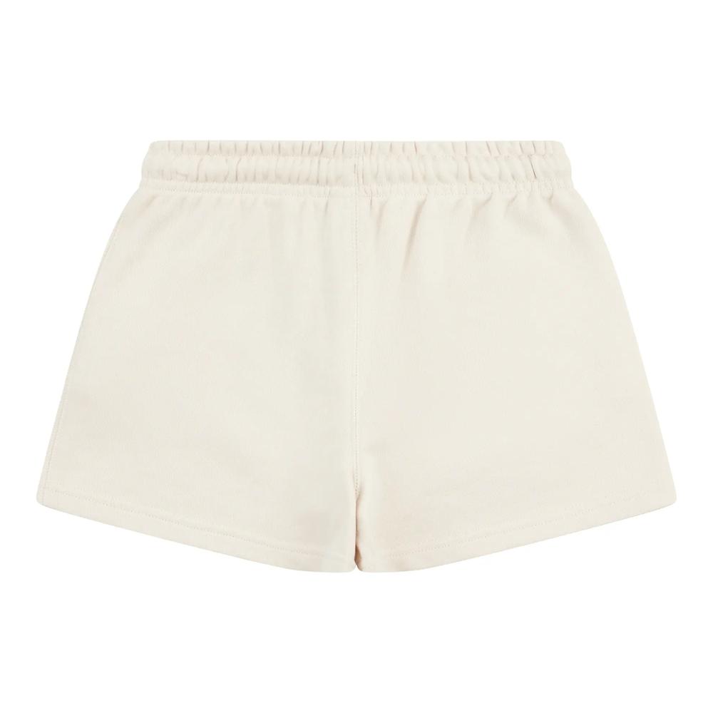 Dětské krátké kalhoty New Balance LAKG0006LIN - béžové