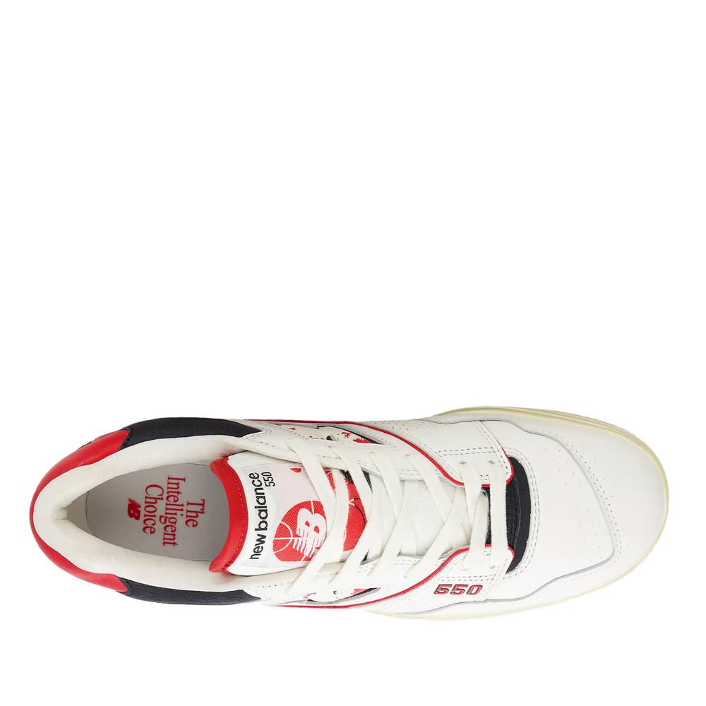 Unisex boty New Balance BB550VGA - bílé