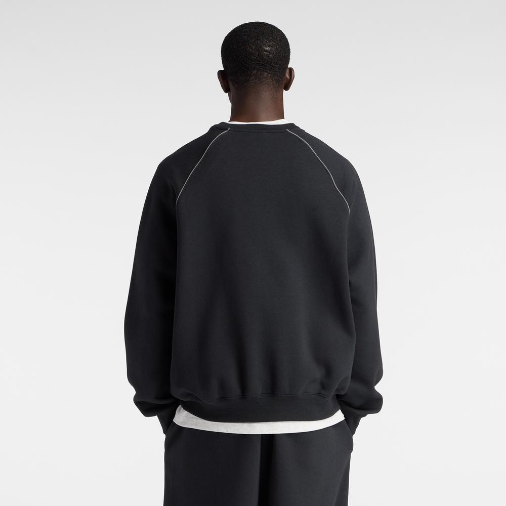 Pánská mikina New Balance MT61U4JOBK - černé