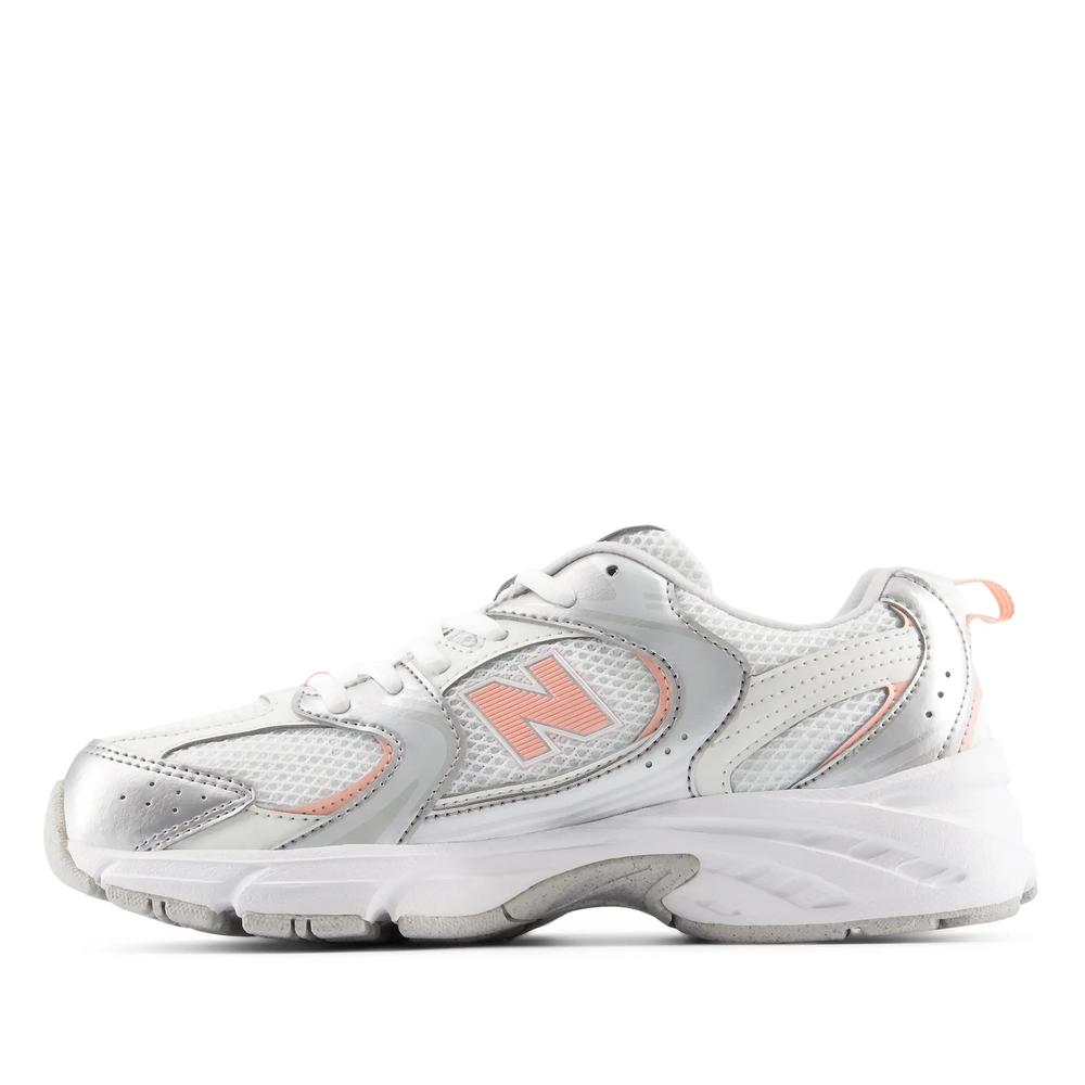 Dětské boty New Balance G5308SR - stříbně