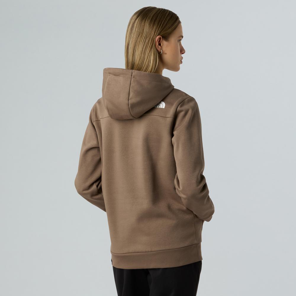 Dámská mikina The North Face Simple Dome 0A89EYBOW1 - hnědé