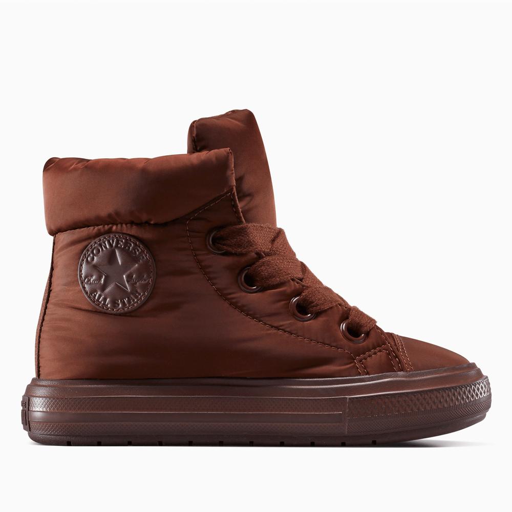 Dámské boty Converse Chuck Taylor All Star Elements Boot A12940C - hnědé