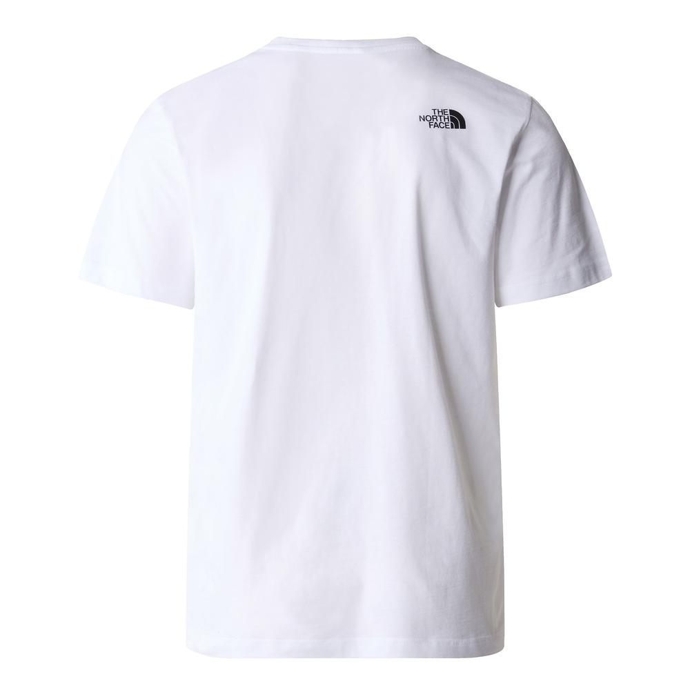 Tričko The North Face Easy 0A87N5FN41 - bílé