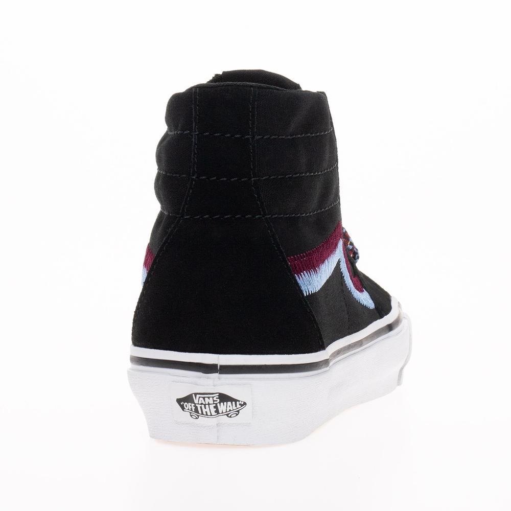 Boty Vans Sk8-Hi Tapered Embroidery VN0009QPBMA1 - černé