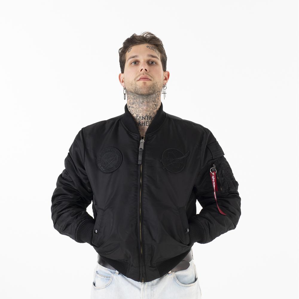 Bunda Alpha Industries MA-1 VF NASA Bomber 166107404 - černé