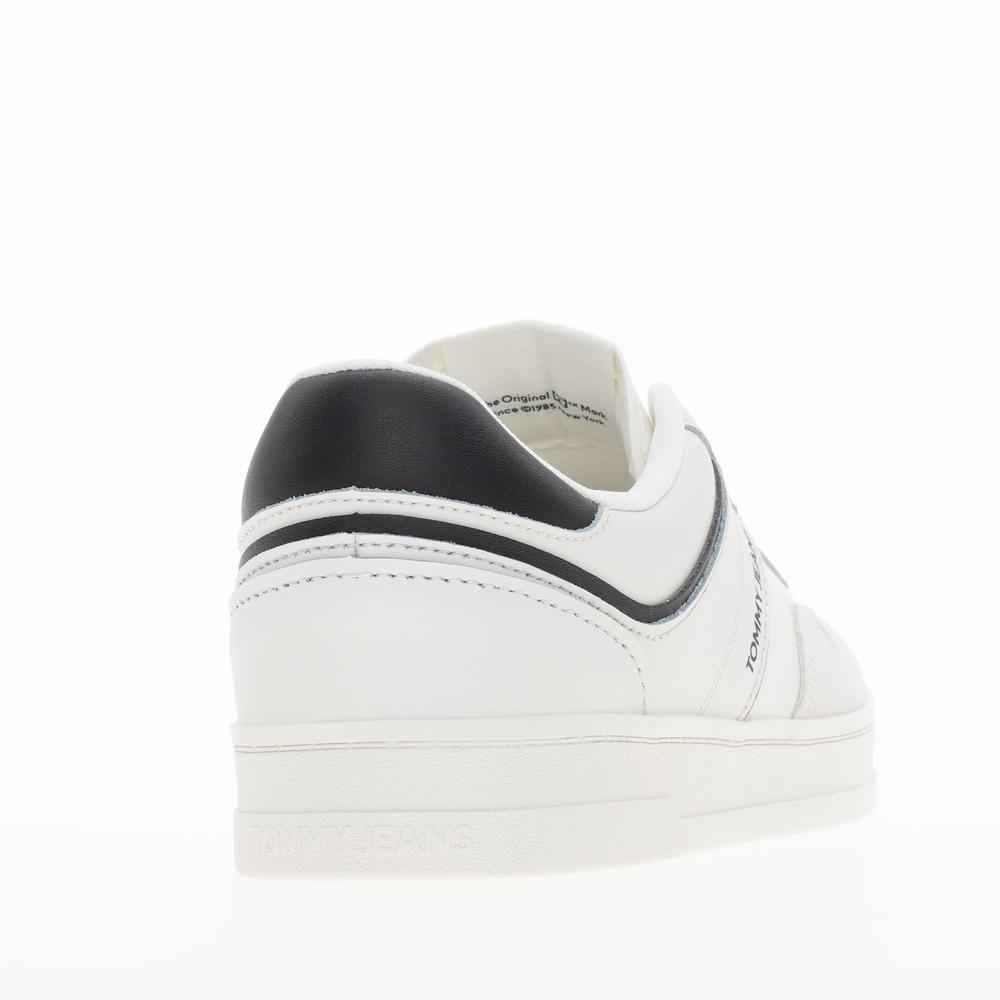 Boty Tommy Jeans The Greenwich EM0EM01571-TCR - bílé