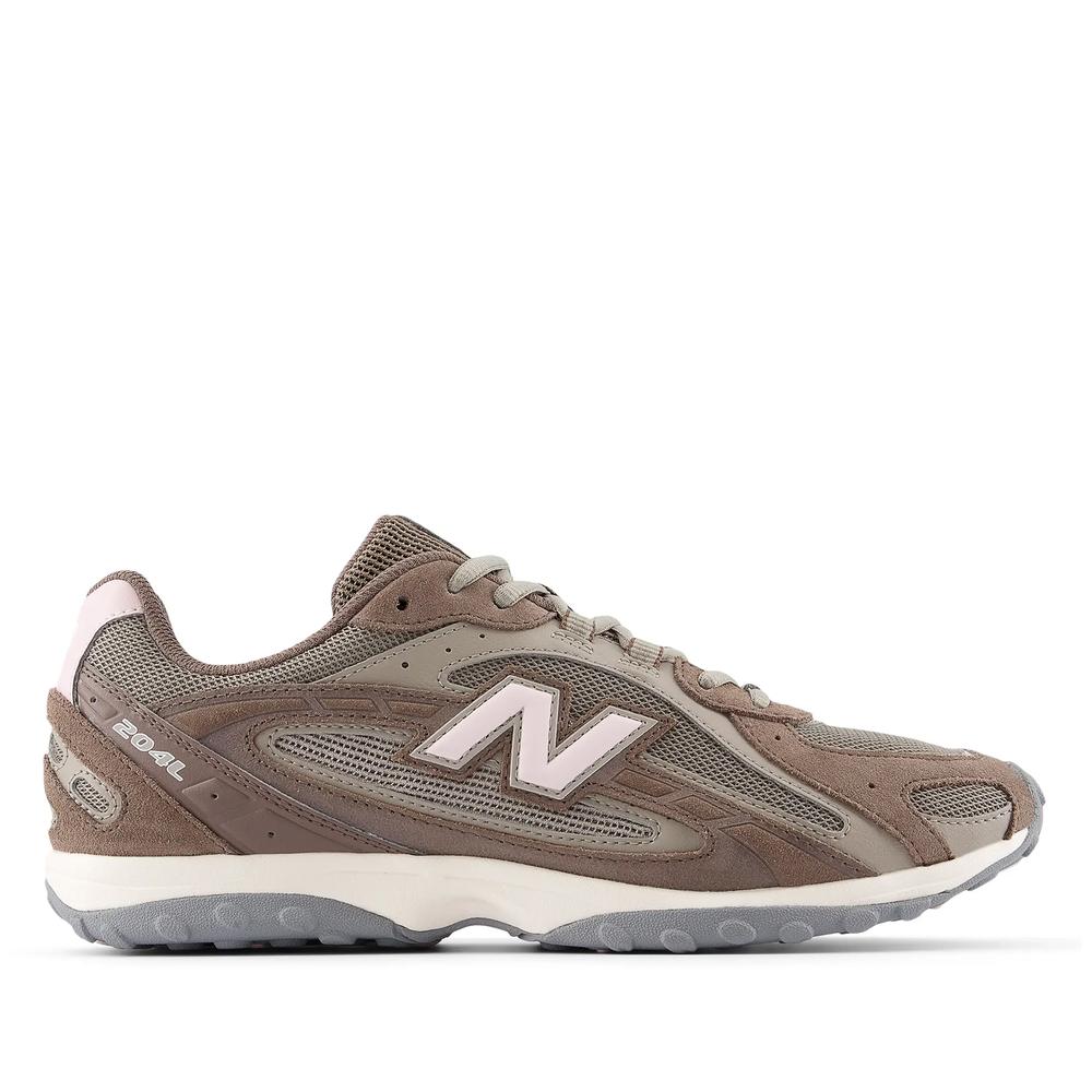 Unisex boty New Balance U204L273 - hnědé