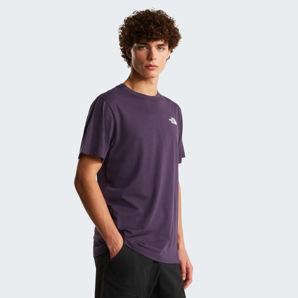 Pánská tričko The North Face Evolution NSE Box 0A8B6KG5O1 - fialové