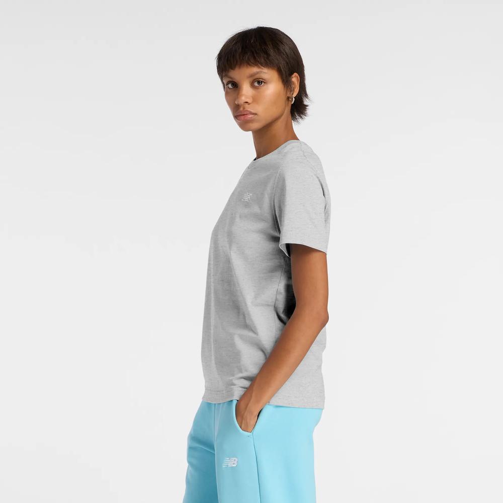 Dámské tričko New Balance WT41509AG - šedivé