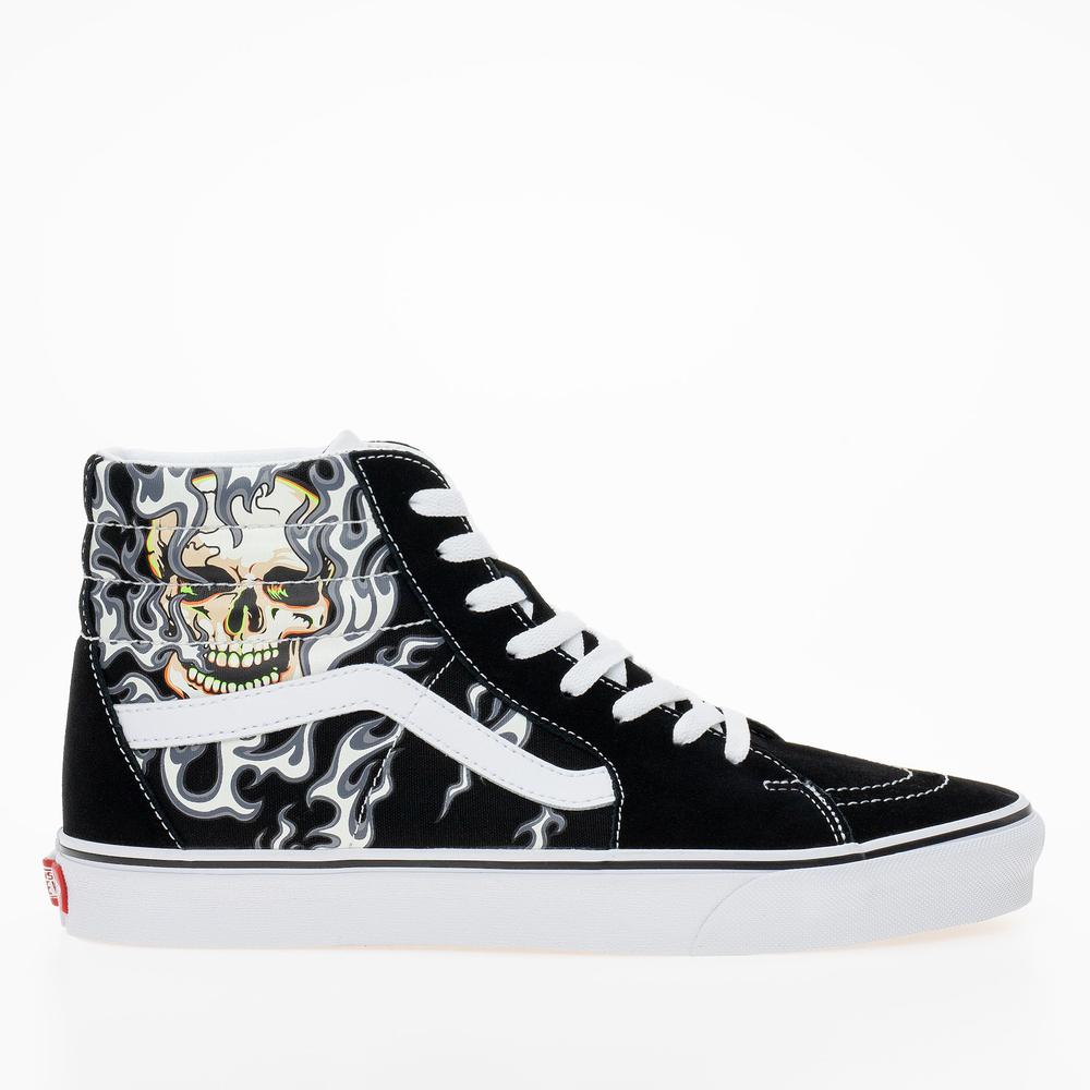 Boty Vans SK8-HI VN0007NSBMW1 - černé