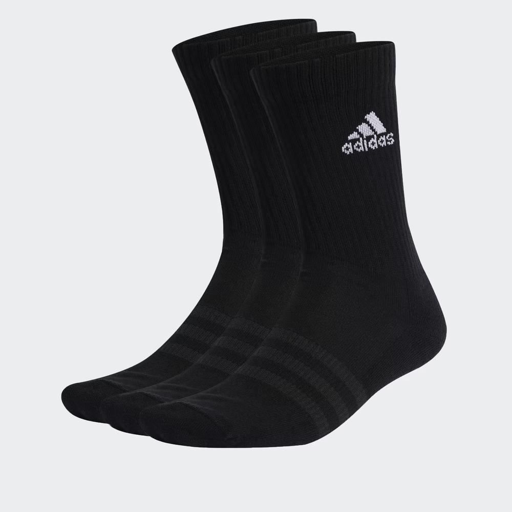 Ponožky adidas Sportswear Cushioned Crew Socks 3 Pairs IC1310 - černé