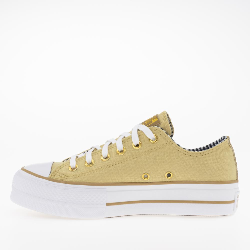Boty Converse Chuck Taylor All Star Lift Platform A08109C - žluté
