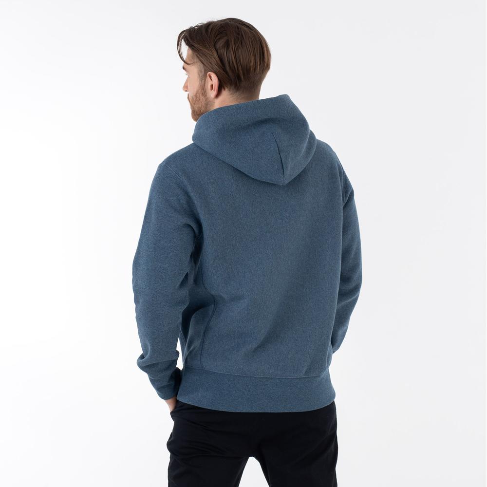 Mikina Champion Hooded Sweatshirt 218800-BM513 - tmavě modrě