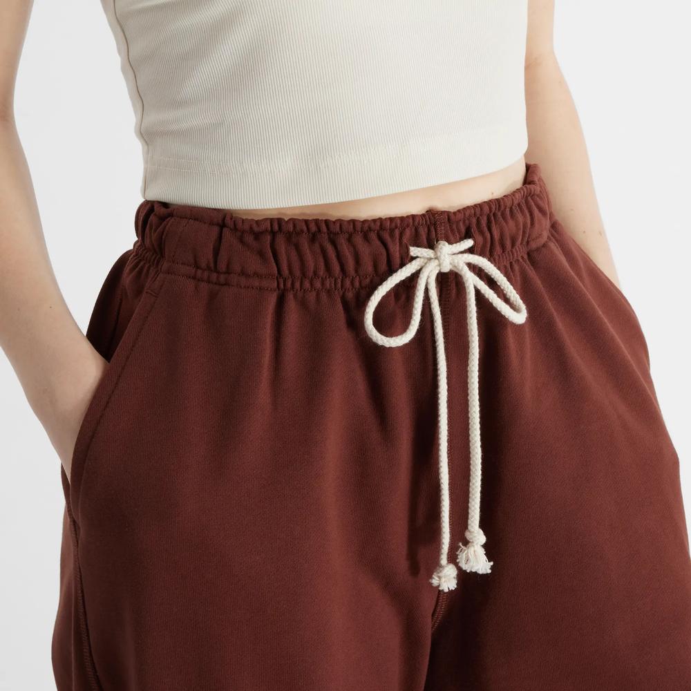 Dámské kalhoty New Balance WP41513ROK - hnedé