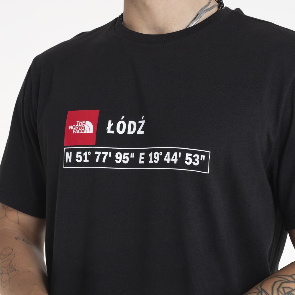 Tričko The North Face GPS Lodz 0A8B3DJK31 - černé