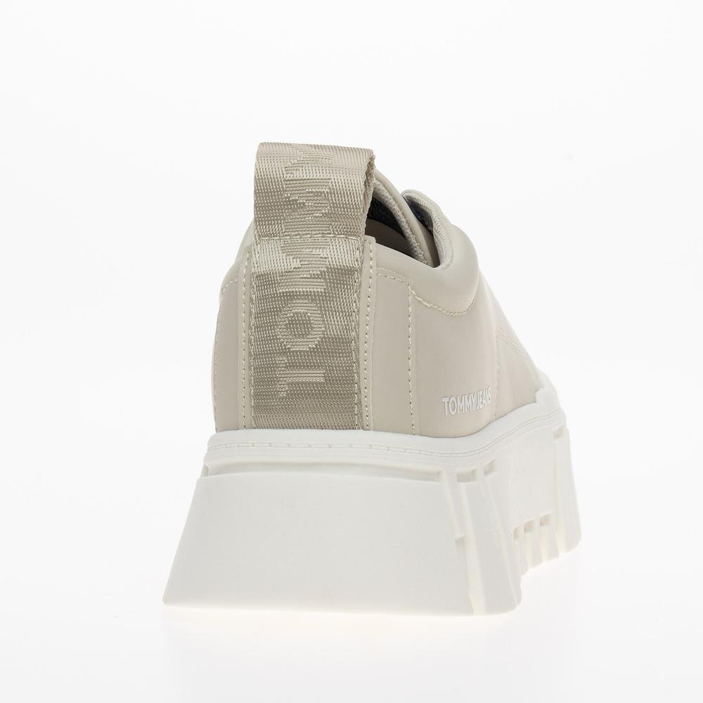 Boty Tommy Jeans Recycled Cleat Chunky EN0EN02240-AEV - béžové