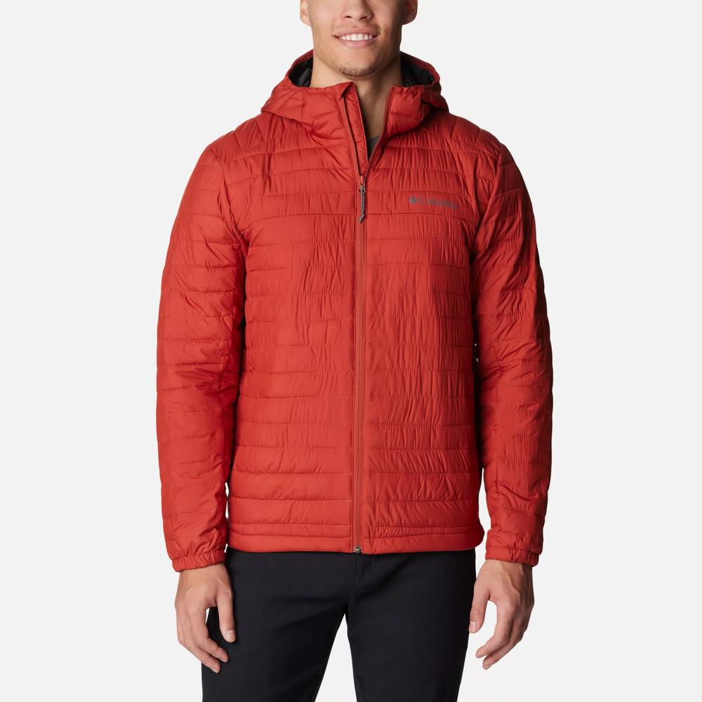 Bunda Columbia Silver Falls Hooded Insulated 2034506849 - červené