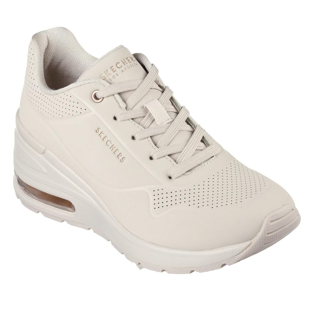 Dámské boty Skechers Million Air Elevated 155401OFWT - bílé