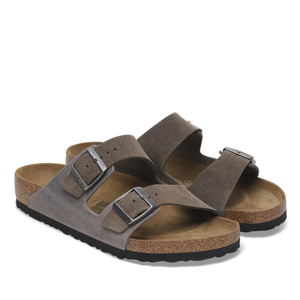 Žabky pánské Birkenstock Arizona 1029159 - šedivé