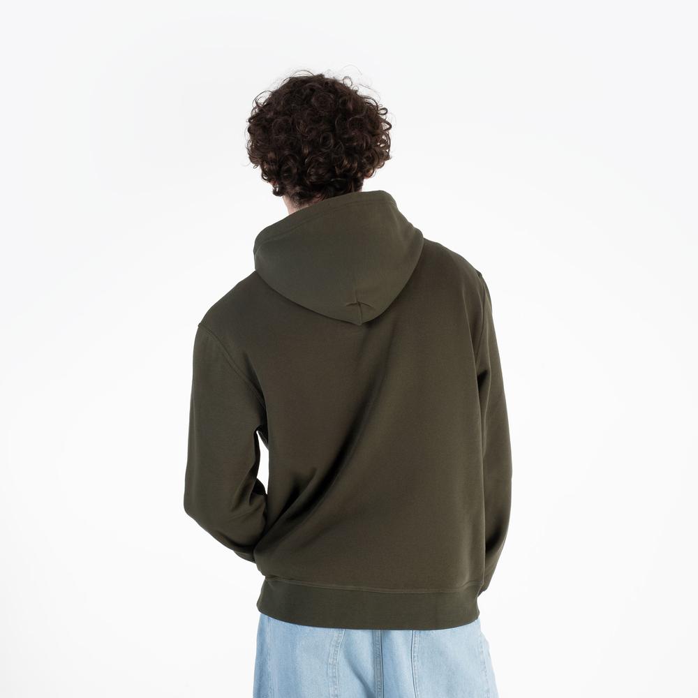 Mikina Champion Full Zip Hoodie 220276-GS508 - zelené