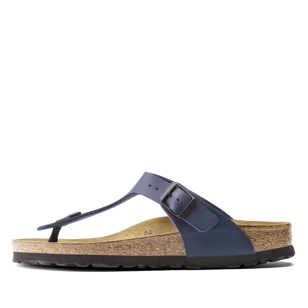 Žabky unisex Birkenstock Gizeh 143621 - tmavě modrě