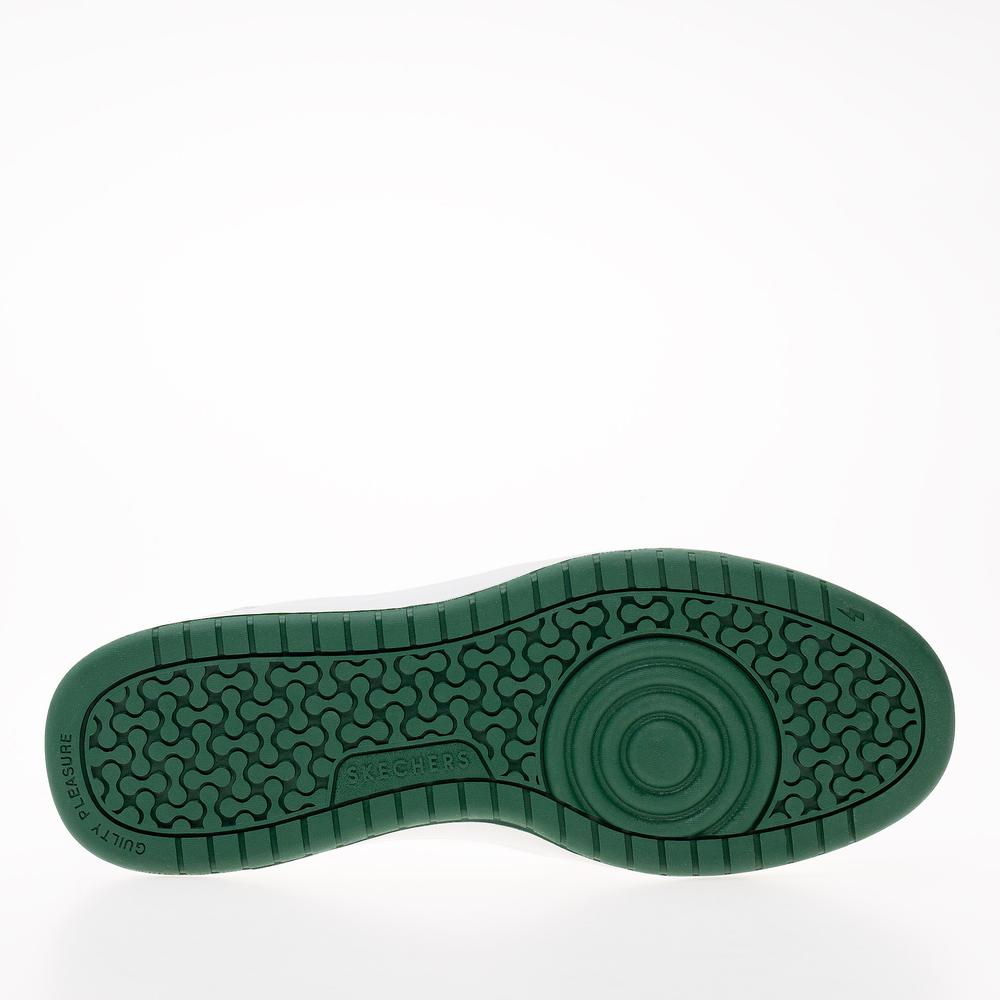 Boty Skechers Koopa Valley Low 183241WGRN - bílé