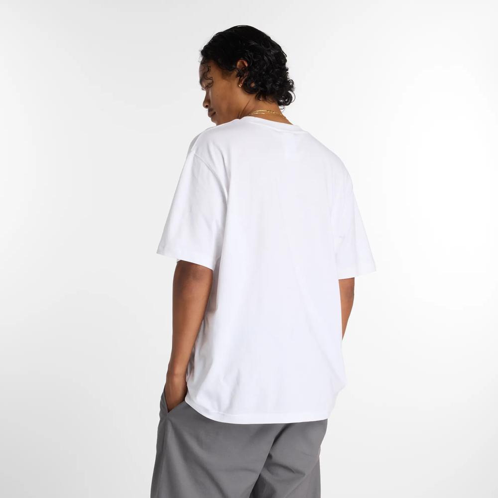 Pánské tričko New Balance MT53706WT - bílé