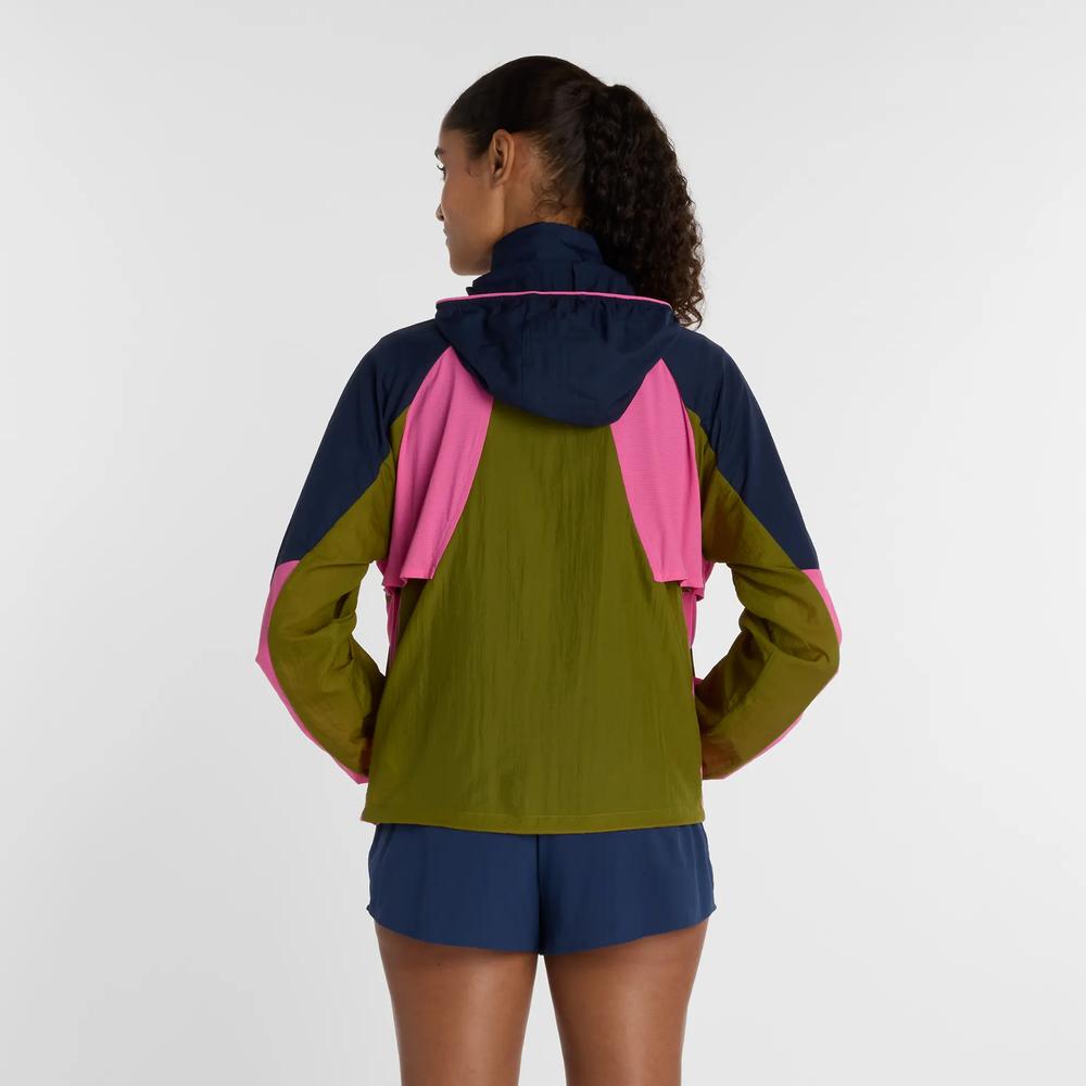 Dámská bunda New Balance WJ61J326AAN - zelené
