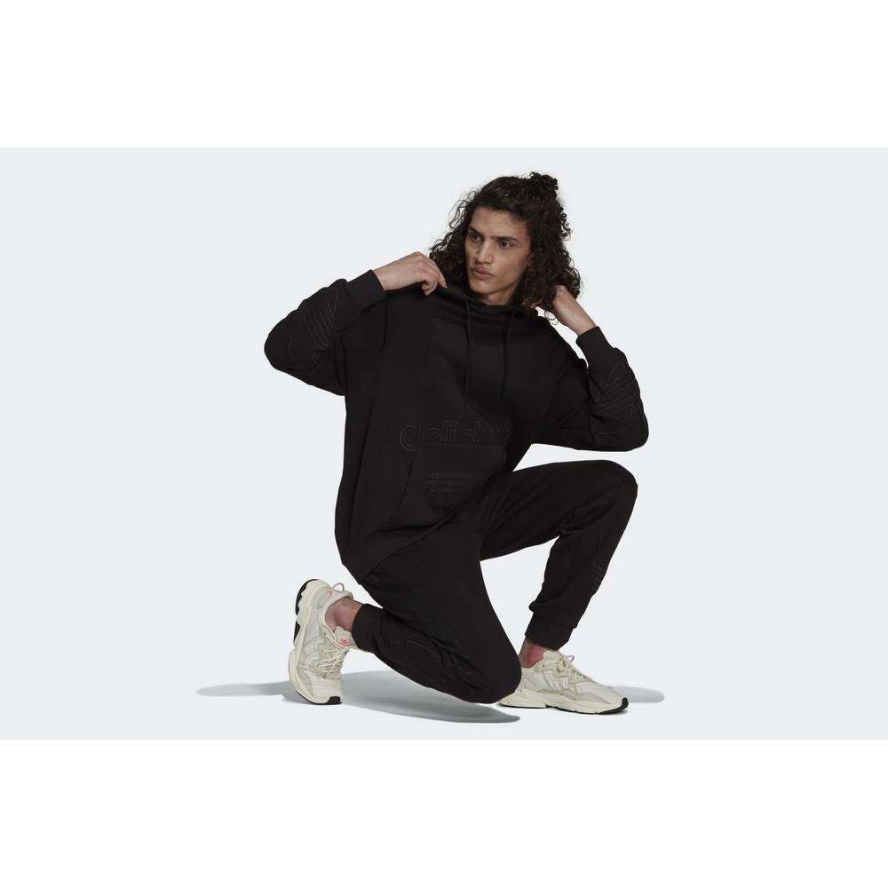 Mikina adidas Originals Graphics Tricolor Hoodie H13453 - černé