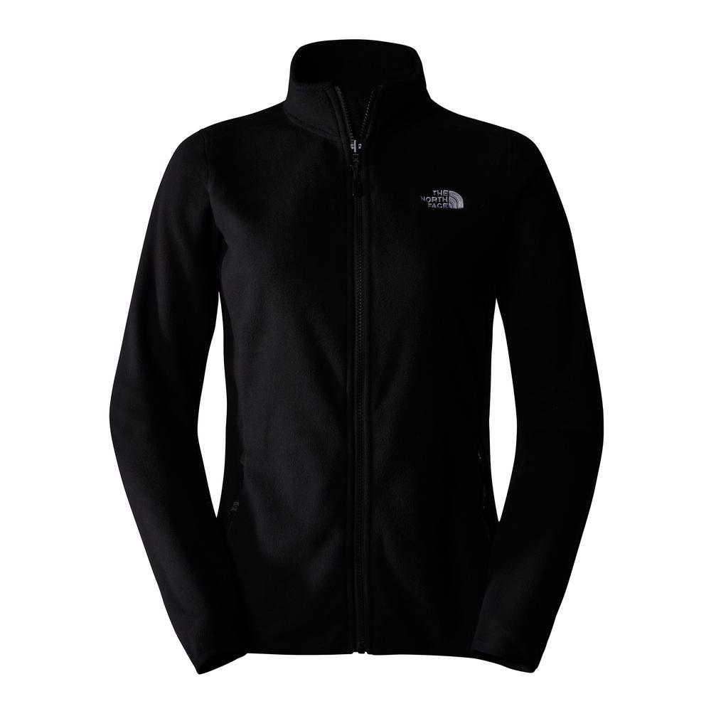 Blúza The North Face 100 Glacier Full-Zip Fleece 0A855O4H01 - černé