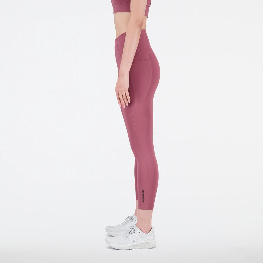 Dámské kalhoty New Balance WP21112WAD – růžové