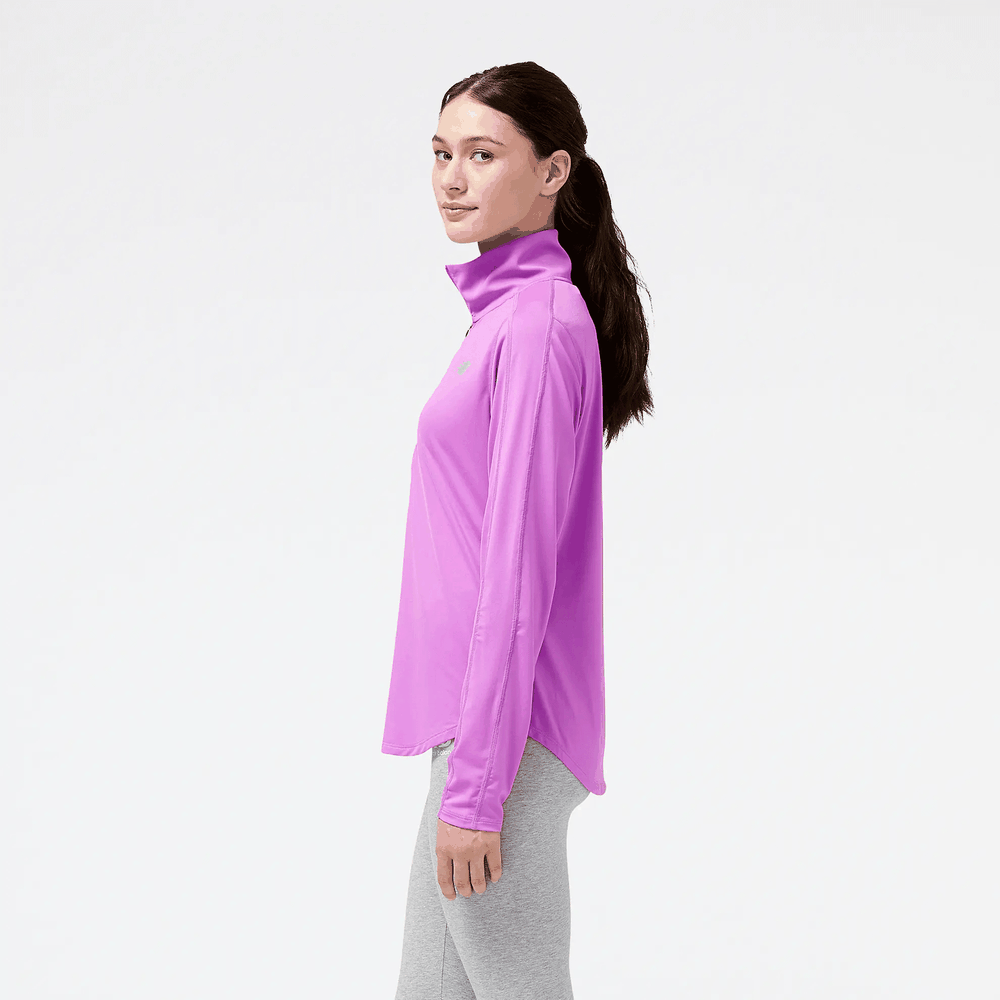 Dámská mikina New Balance WT23227COM - růžové