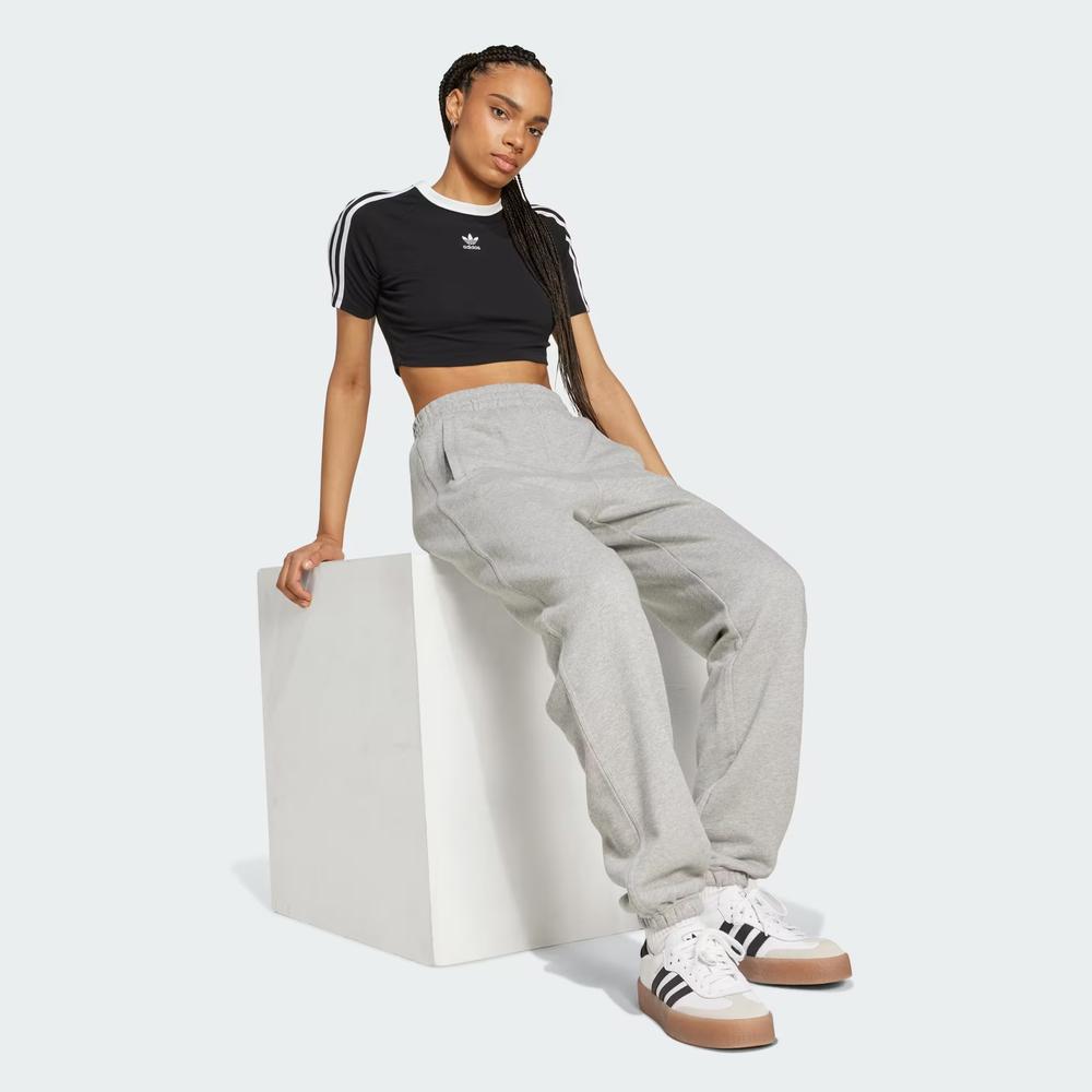 Dámské kalhoty adidas Originals Essentials French Terry IY4988 - šedivé