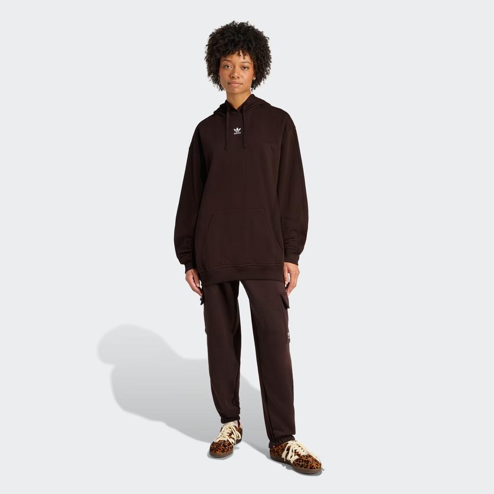 Dámská mikina adidas Originals Essentials Loose French Terry KC9145 - hnědé