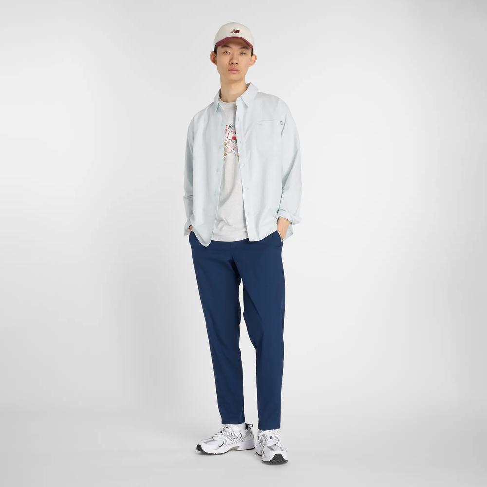 Pánské košile New Balance MT53523FRL - modré