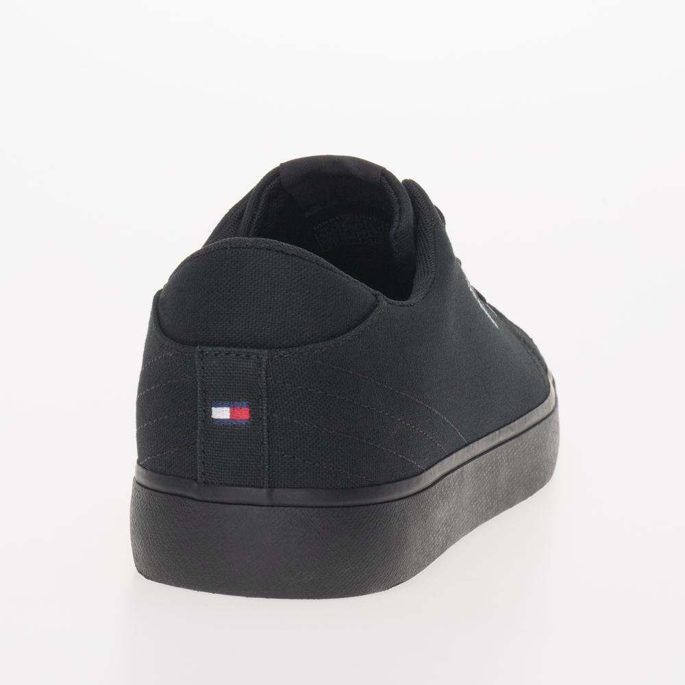 Boty Tommy Hilfiger Hi Vulc Low Canvas FM0FM04882-BDS - černé