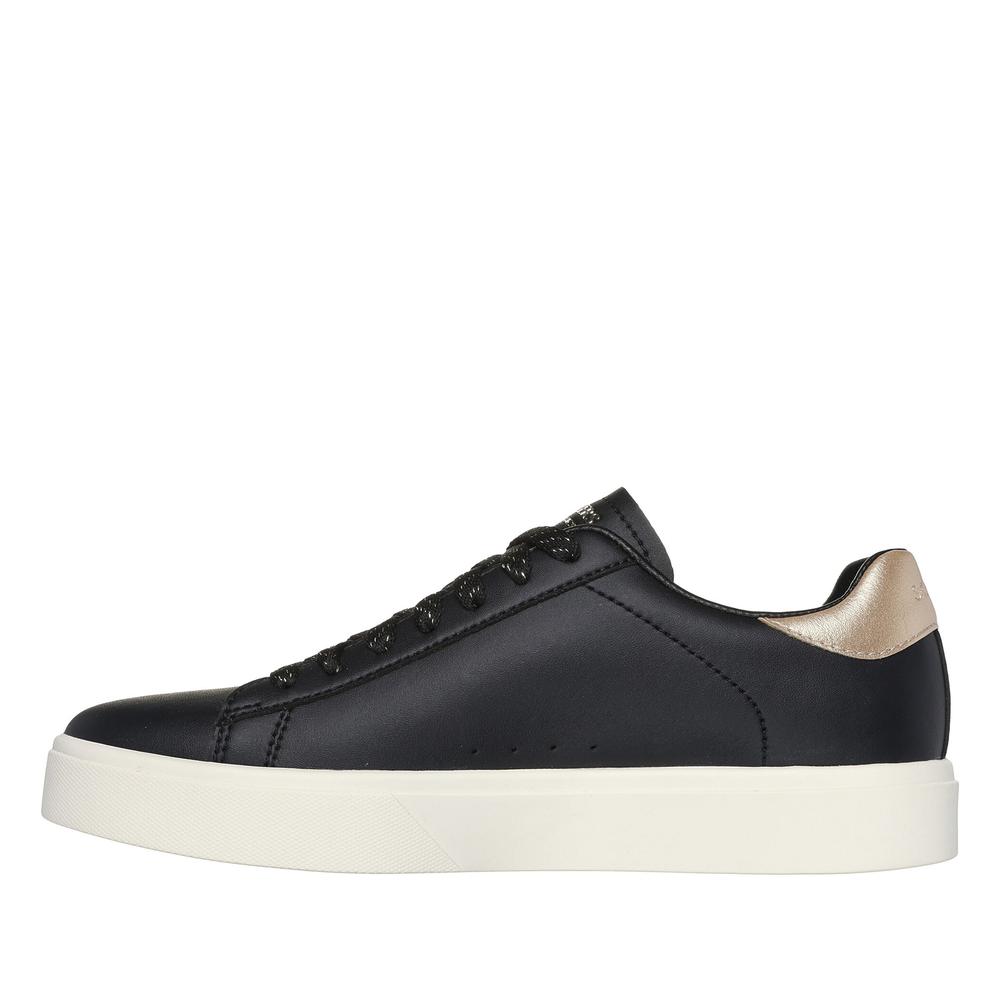 Boty Skechers Eden LX Gleaming Hearts 185129BKMT - černé