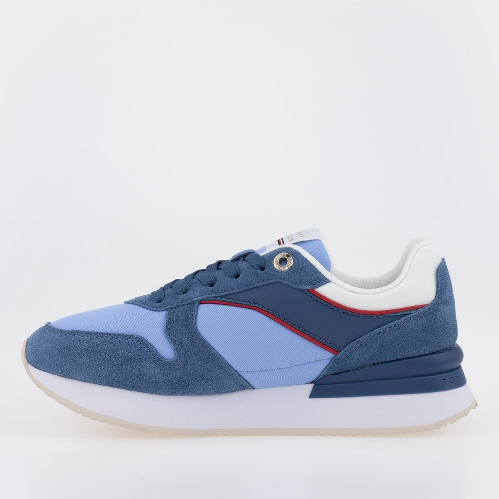 Boty Tommy Hilfiger Elevated Feminine Runner FW0FW06949-DBX - modré