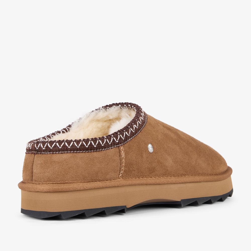 Boty Emu Australia Sharky Scuff W13179CHES - hnědé