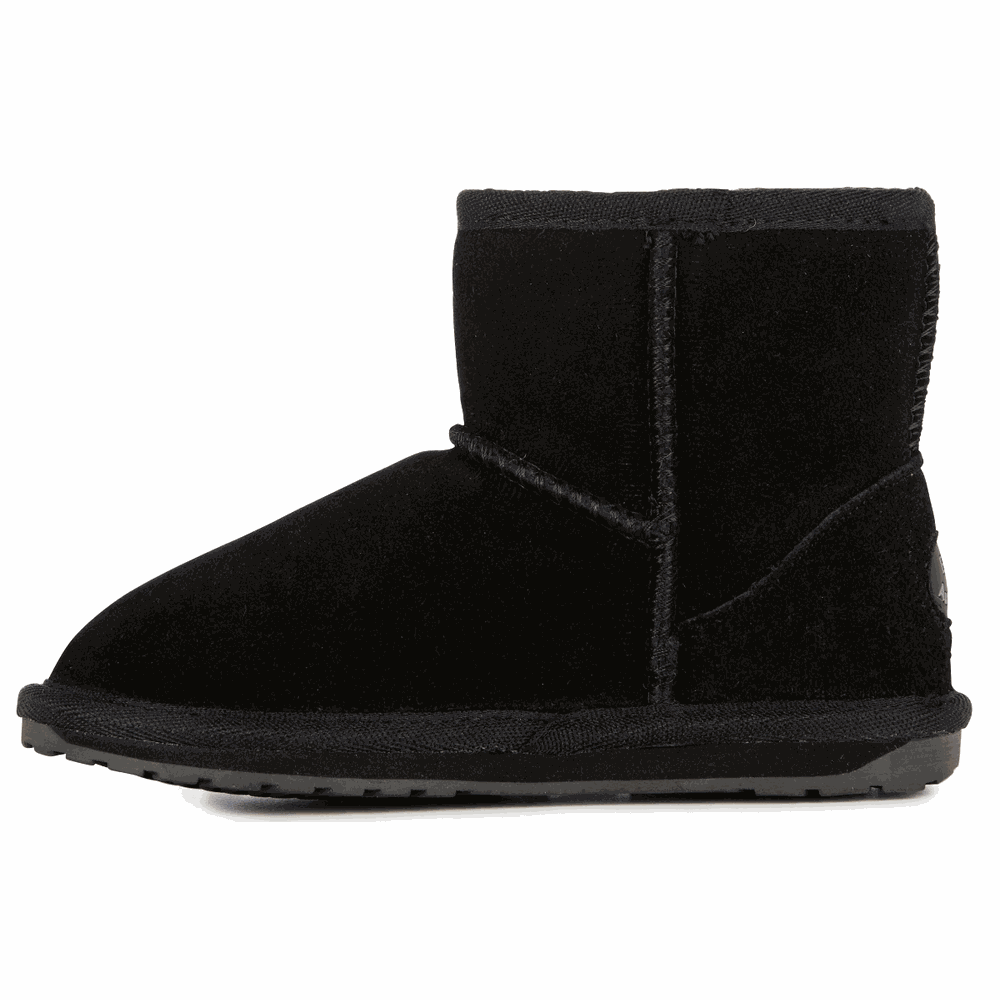 Boty Emu Australia Wallaby Mini K10103BLAK - černé